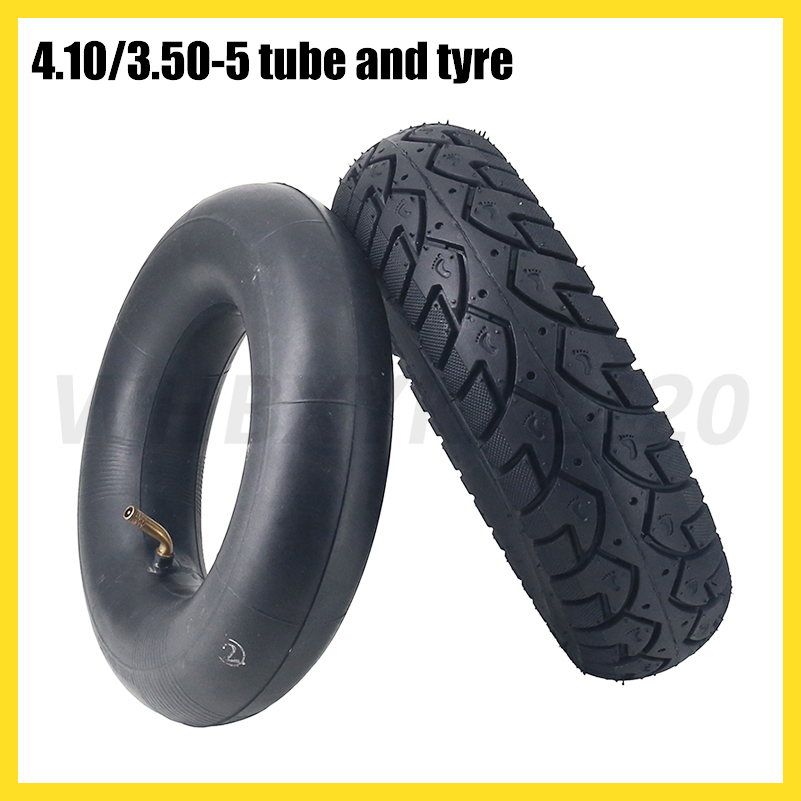 Scooter Tire - 4.10/3.50-5 Inner Tube Outer Tyre Fits