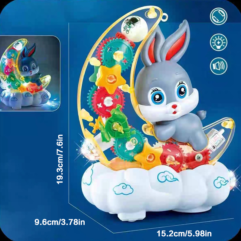 Moon Rabbit Electric Toy Scoot - Scooter Electric ulasan dan harga