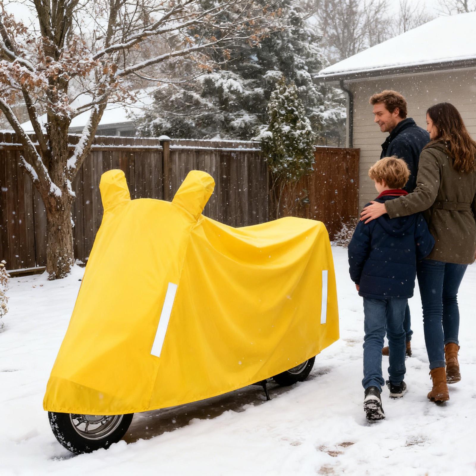 Motorcycle Covers All-Weather  - Electric Scooter Rain Cover ulasan dan harga