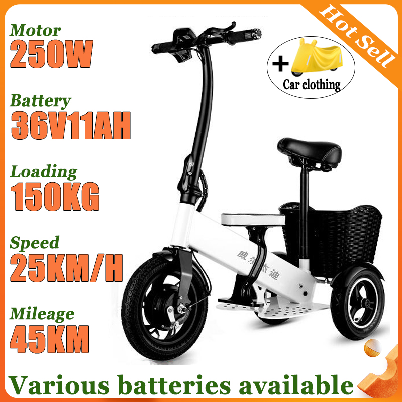 Adult Electric Tricycle Portab - Folding Electric Scooter ulasan dan harga