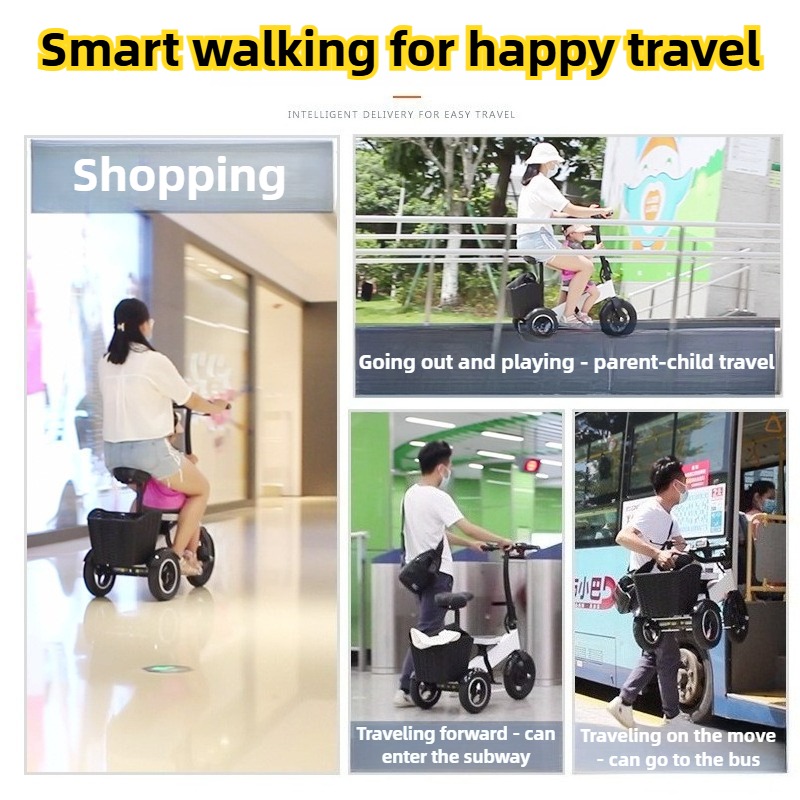 Adult Electric Tricycle Portab - Folding Electric Scooter ulasan dan harga