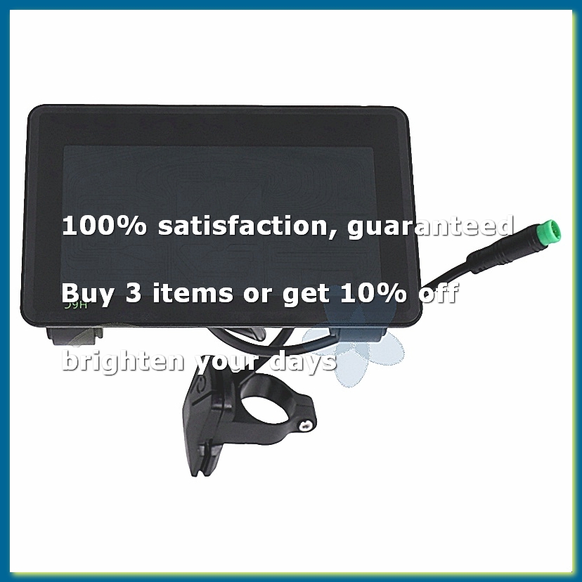 H6C Electric Bike LCD Display  - Scooter Electric ulasan dan harga