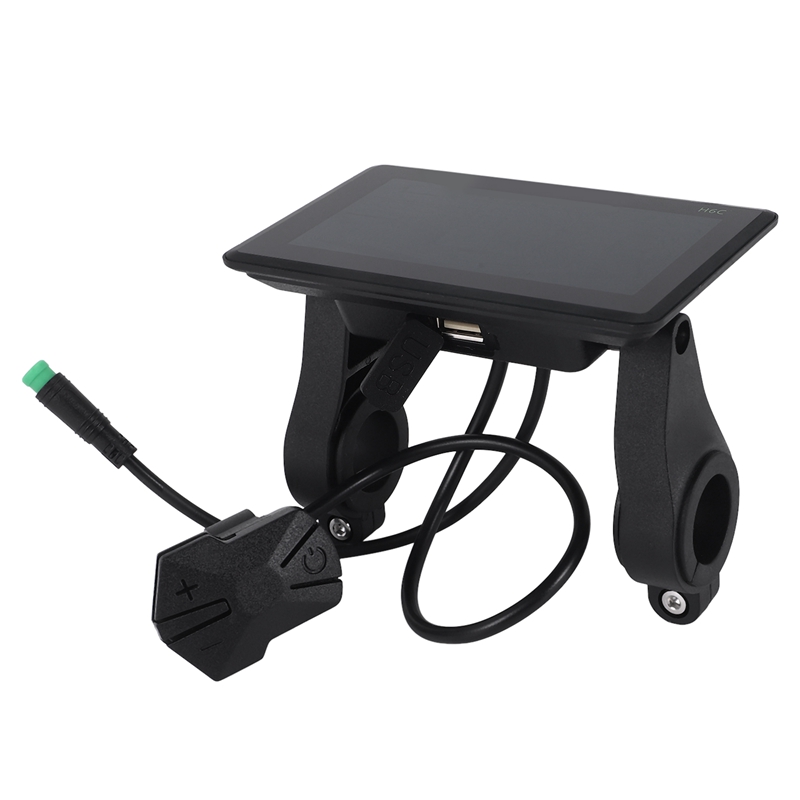 H6C Electric Bike LCD Display  - Scooter Electric ulasan dan harga